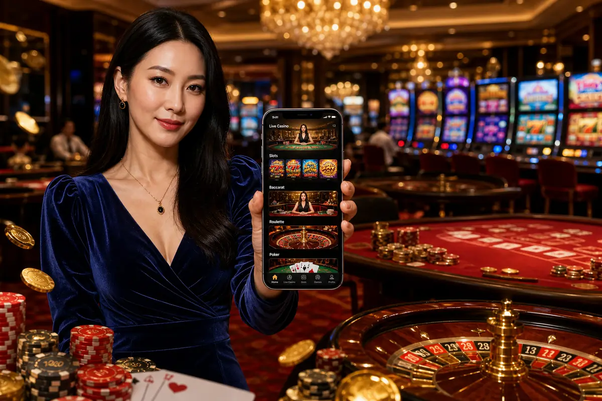 v2world Casino suasana meja baccarat live